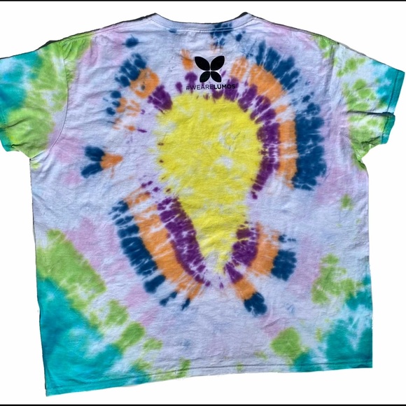 Custom Tie Dye with quote tee - Picture 4 of 4